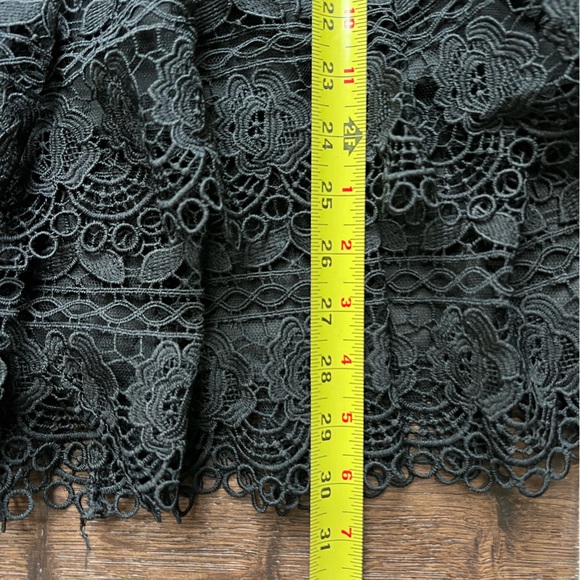 Chic Black Sheer Lace Long Sleeve Dress 🖤 - Picture 8 of 10